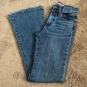 Joe's Jeans Medium Blue Flare High-Rise Jeans